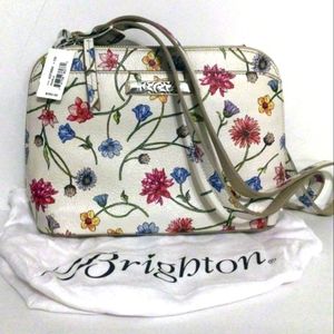 Brighton Perla Domed Organizer Crossbody Bag